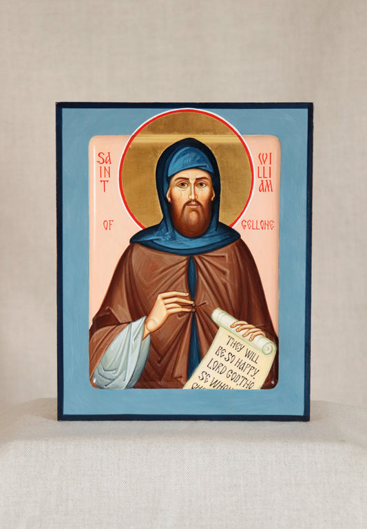 Hand-painted Icon of Saint William