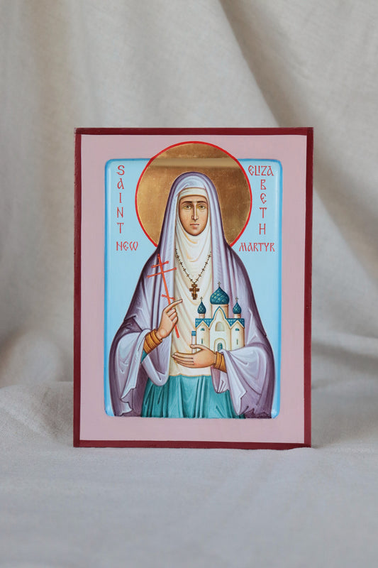 Hand-painted Icon of St. Elizabeth the New Martyr