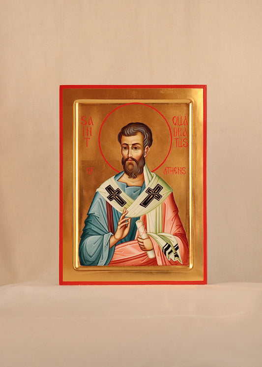 Hand-painted Icon of Saint Apostol Quadratus