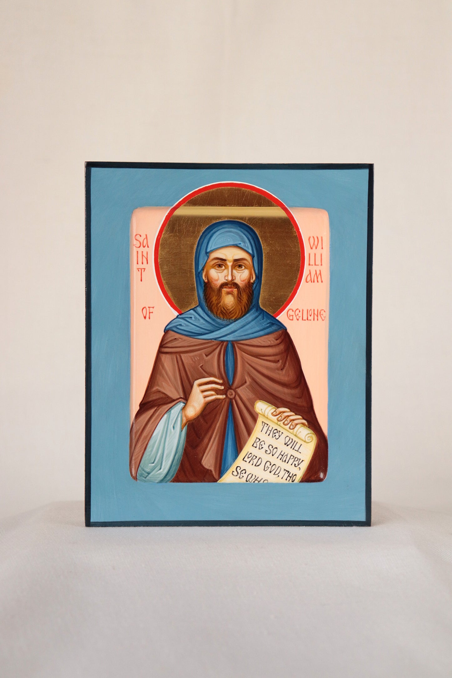 Hand-painted Icon of Saint William