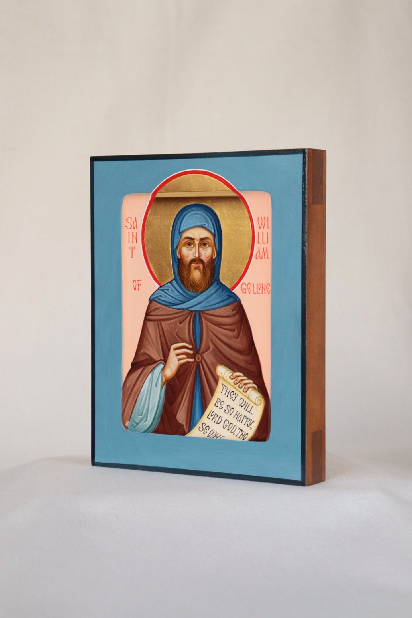 Hand-painted Icon of Saint William