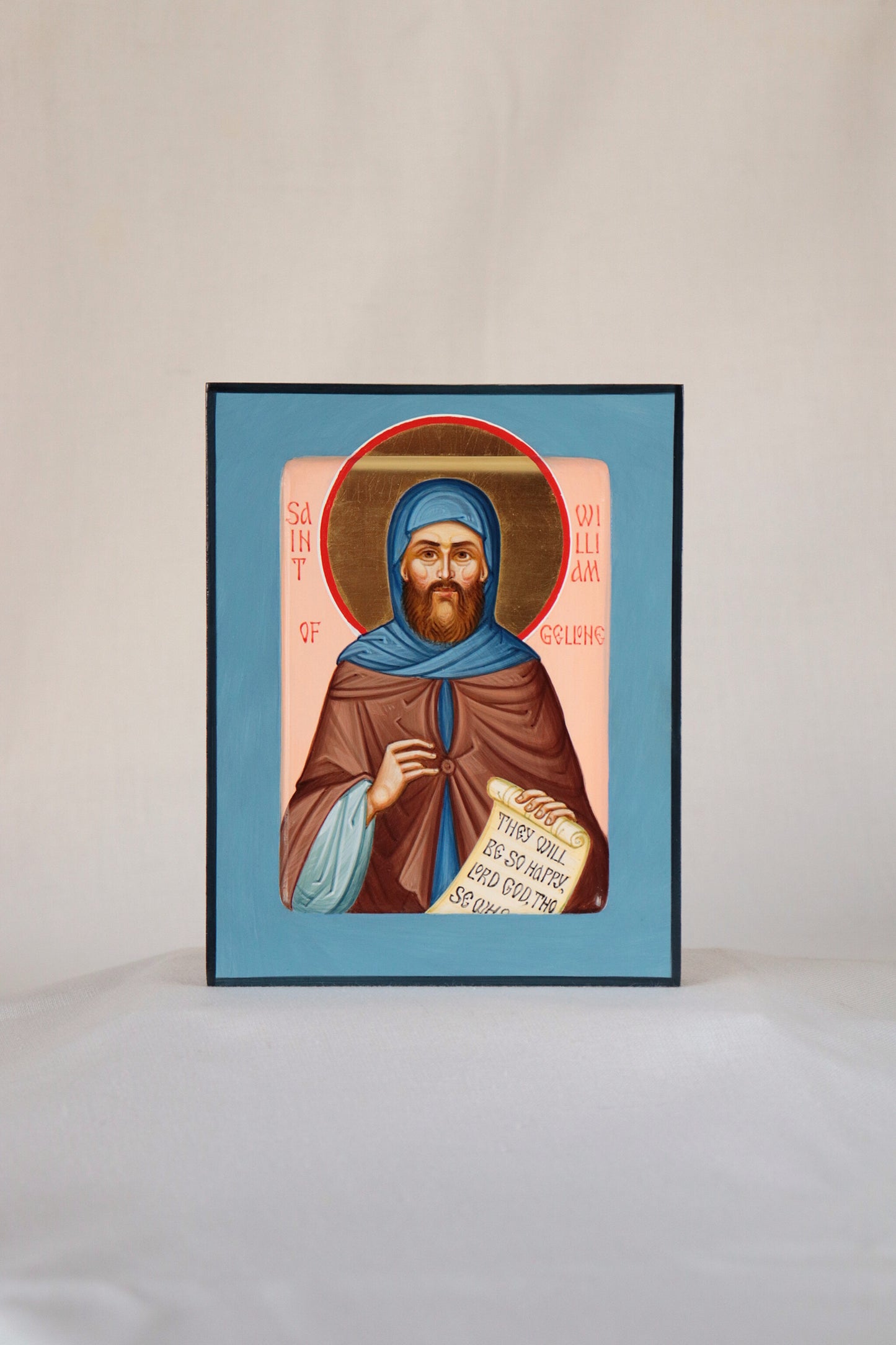 Hand-painted Icon of Saint William