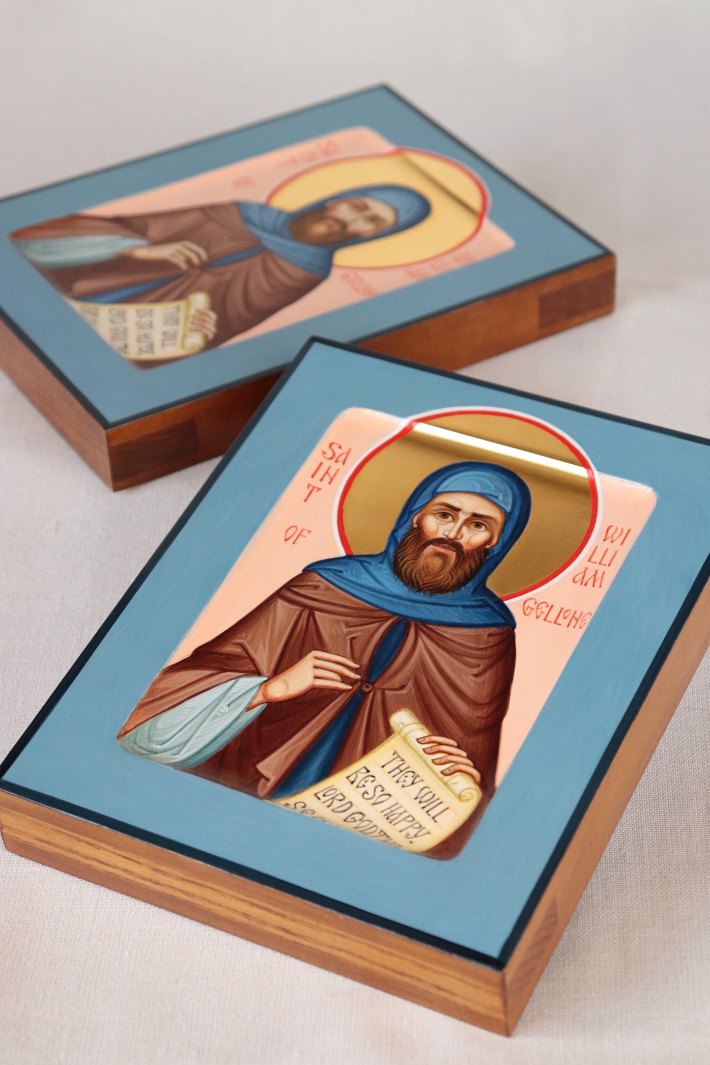 Hand-painted Icon of Saint William