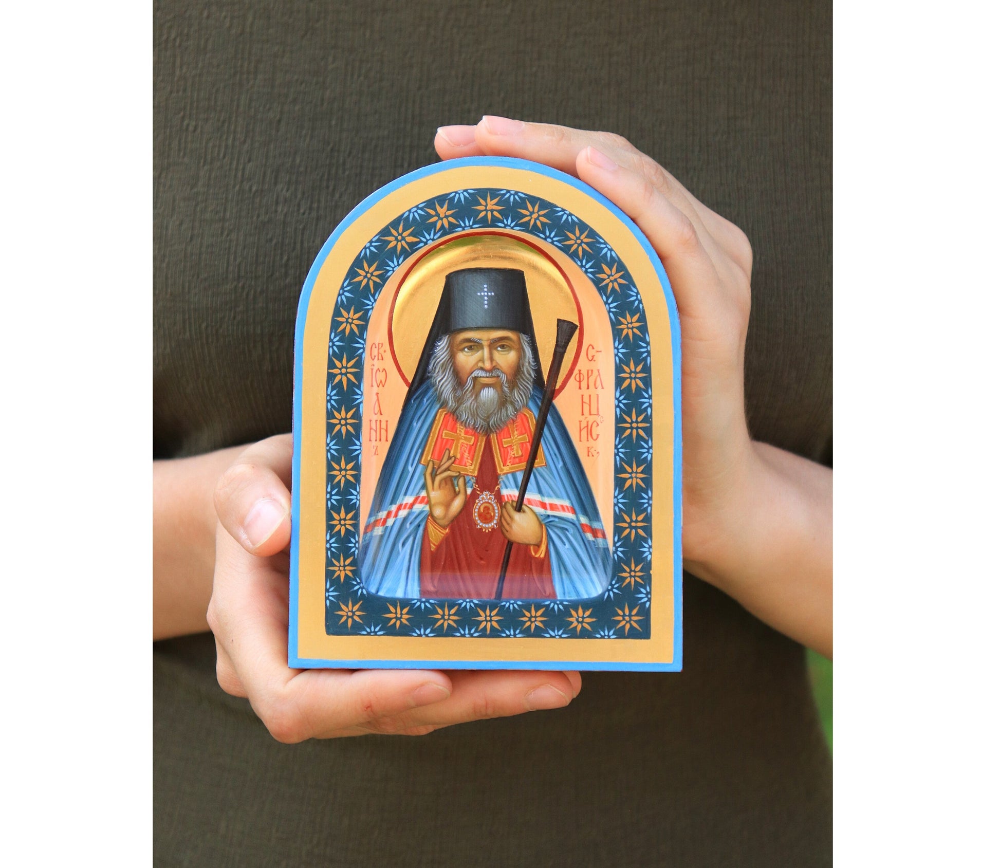 Hand-painted Icon of St. John Maximovitch