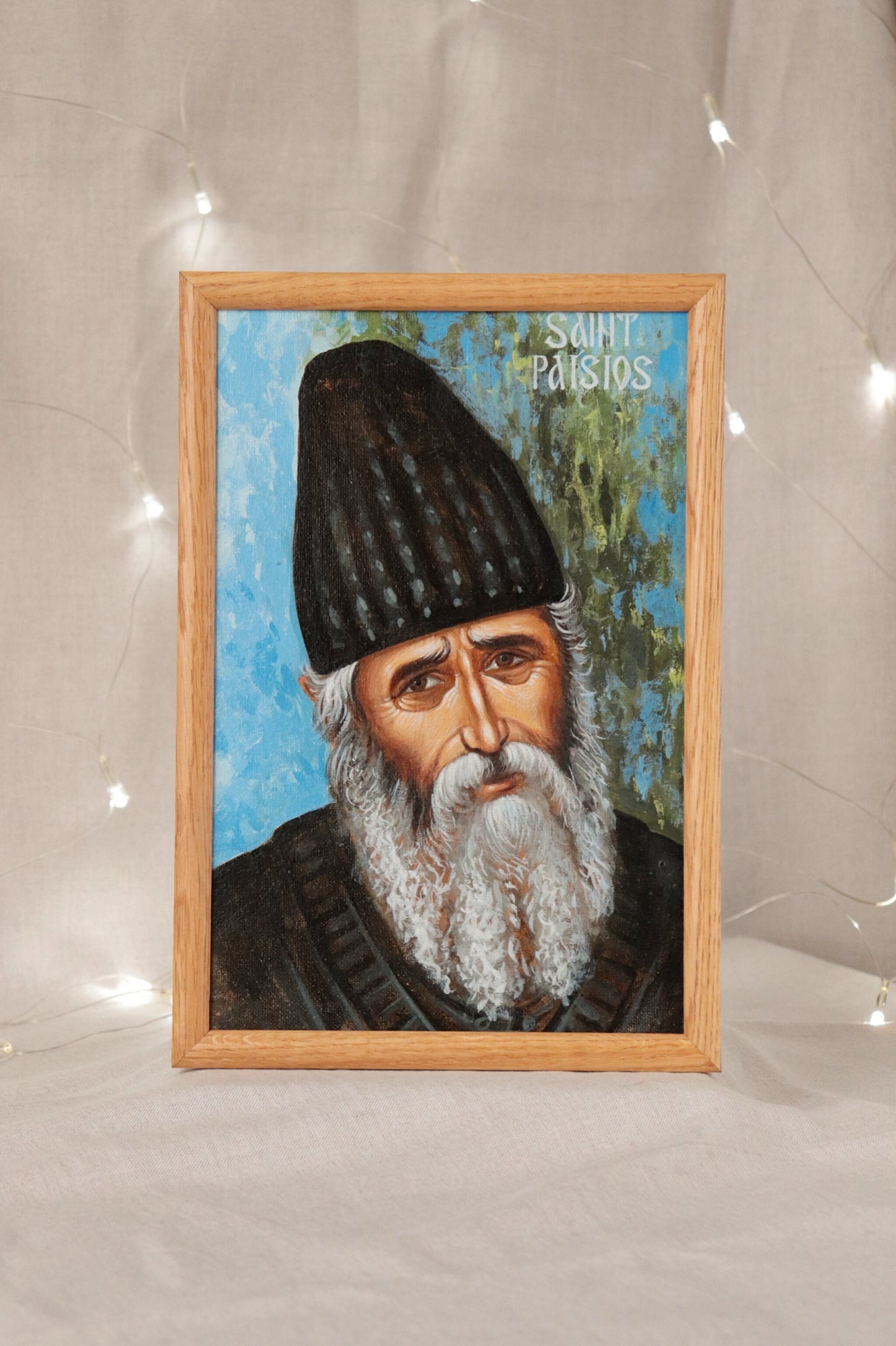 Portrait of Saint Paisius the Holy Mountain