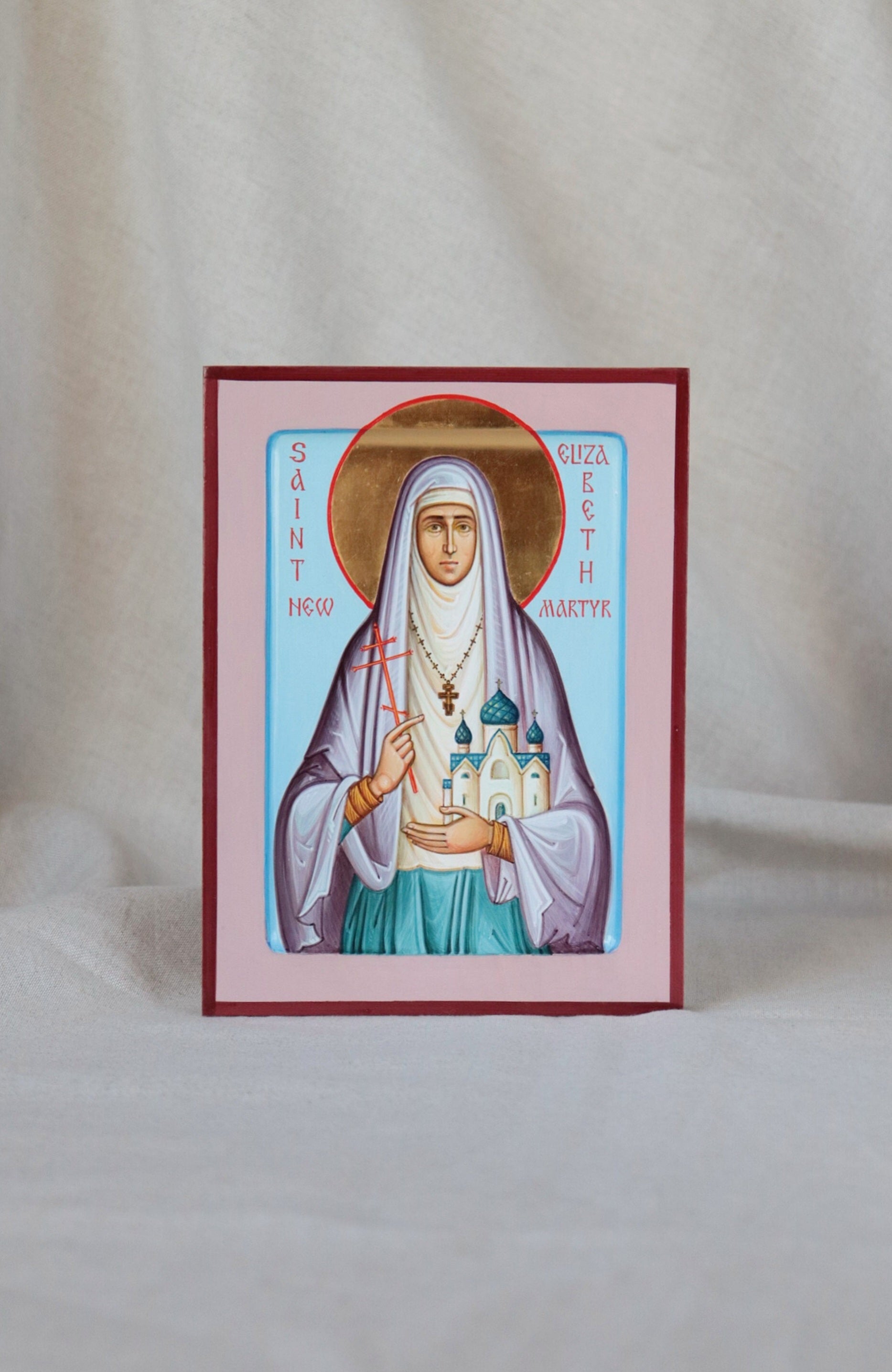 Hand-painted Icon of St. Elizabeth the New Martyr