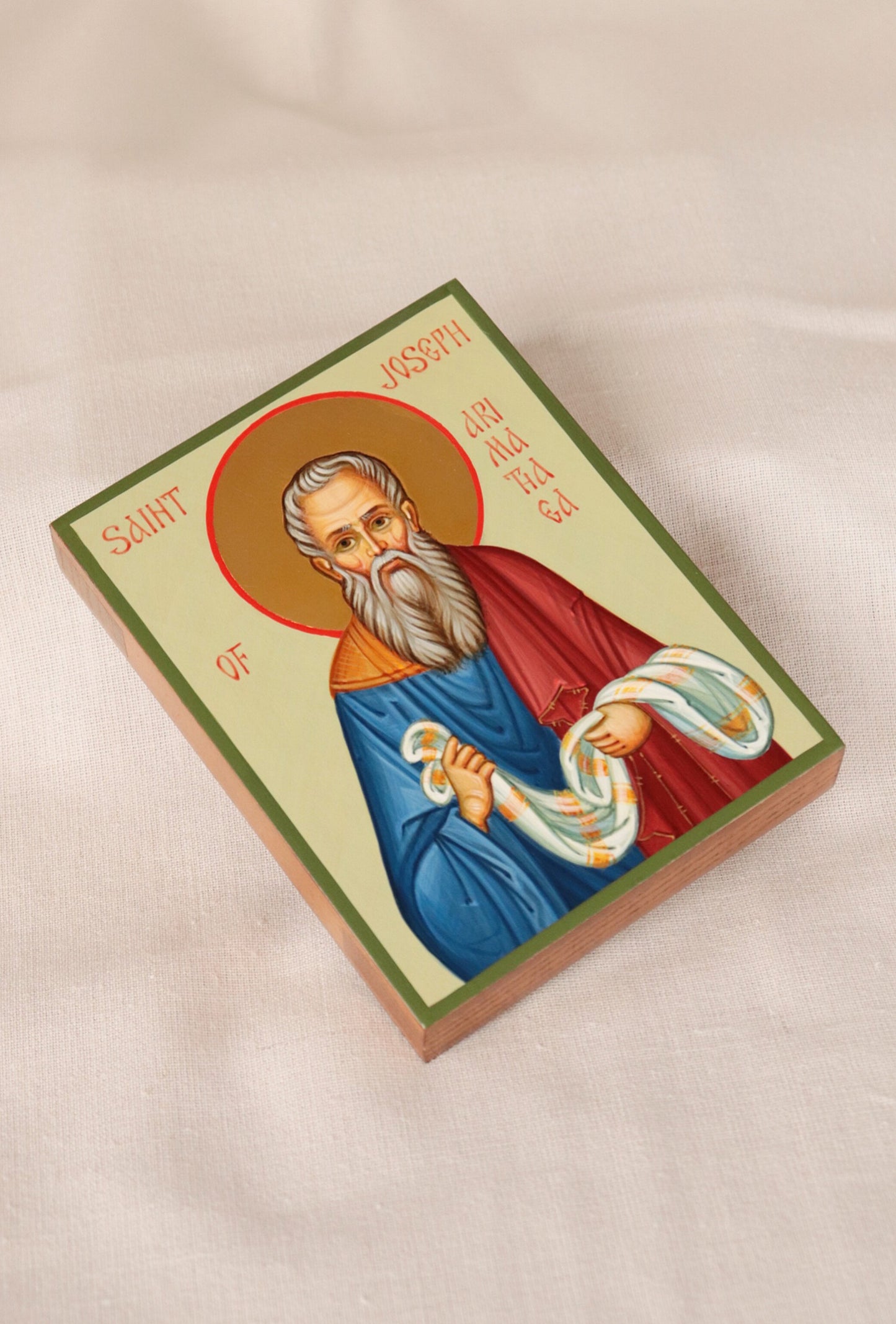 Hand-painted Icon of Saint Joseph of Arimathea