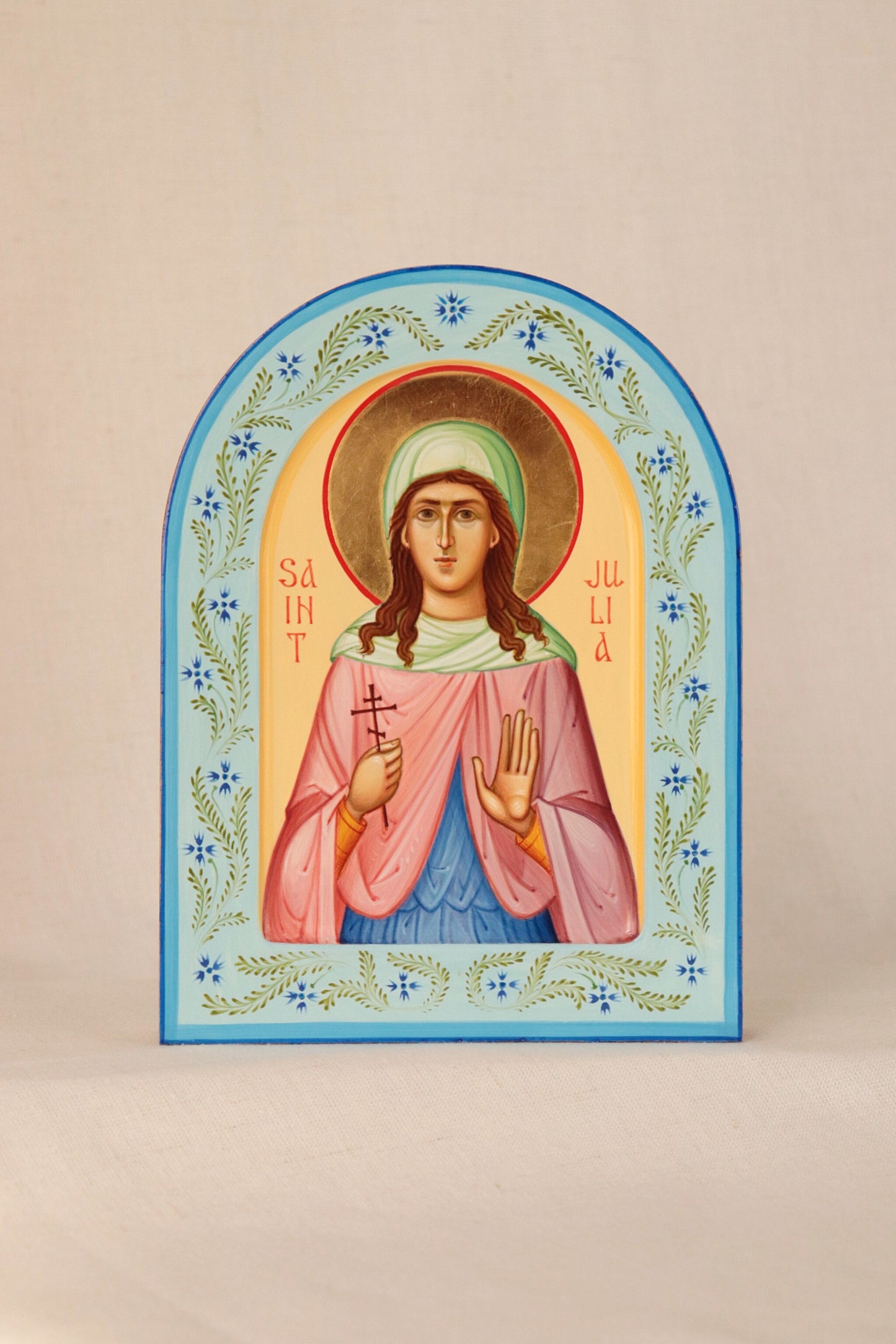 Hand-painted Icon of St. Julia of Carthage