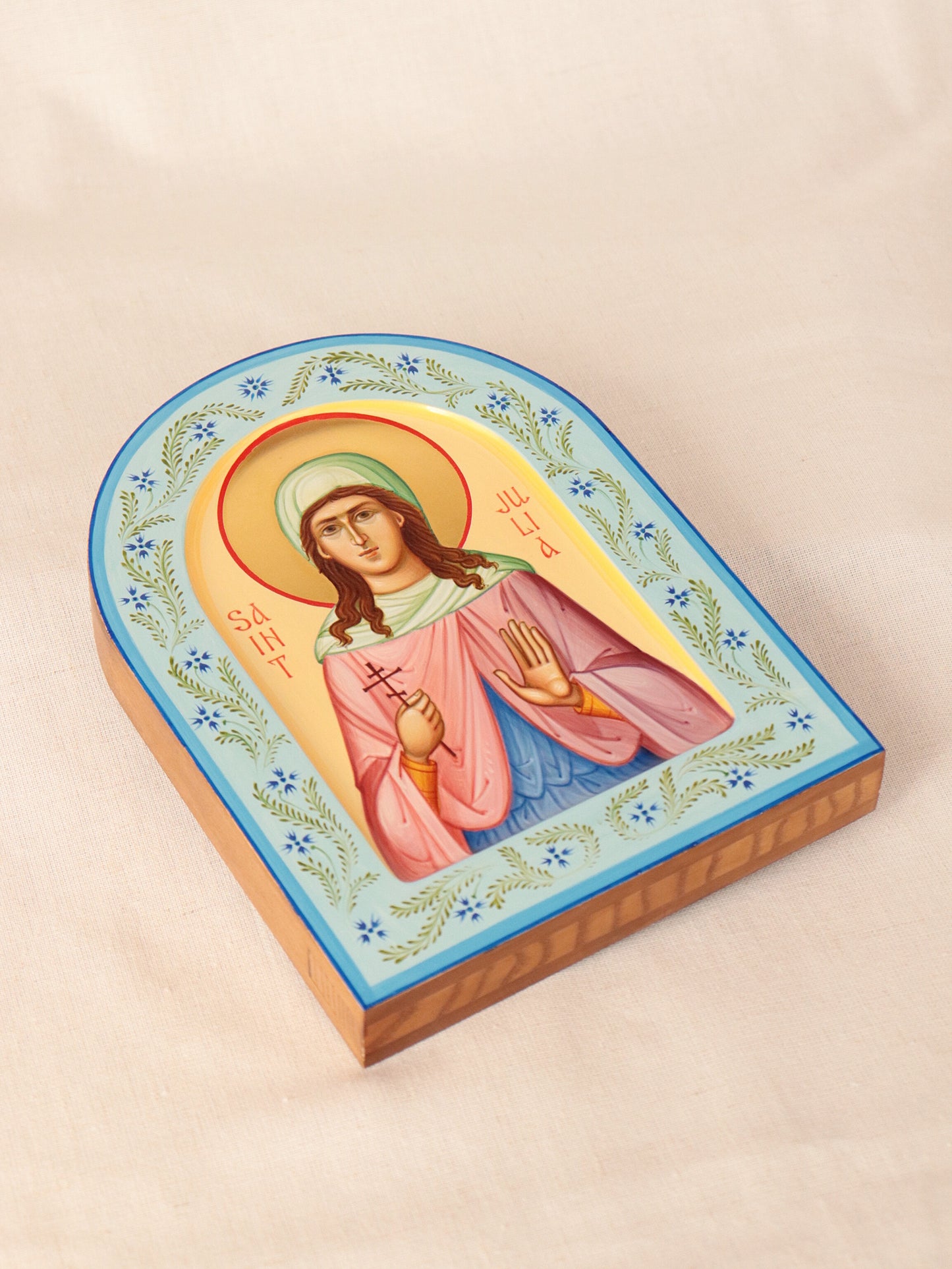 Hand-painted Icon of St. Julia of Carthage