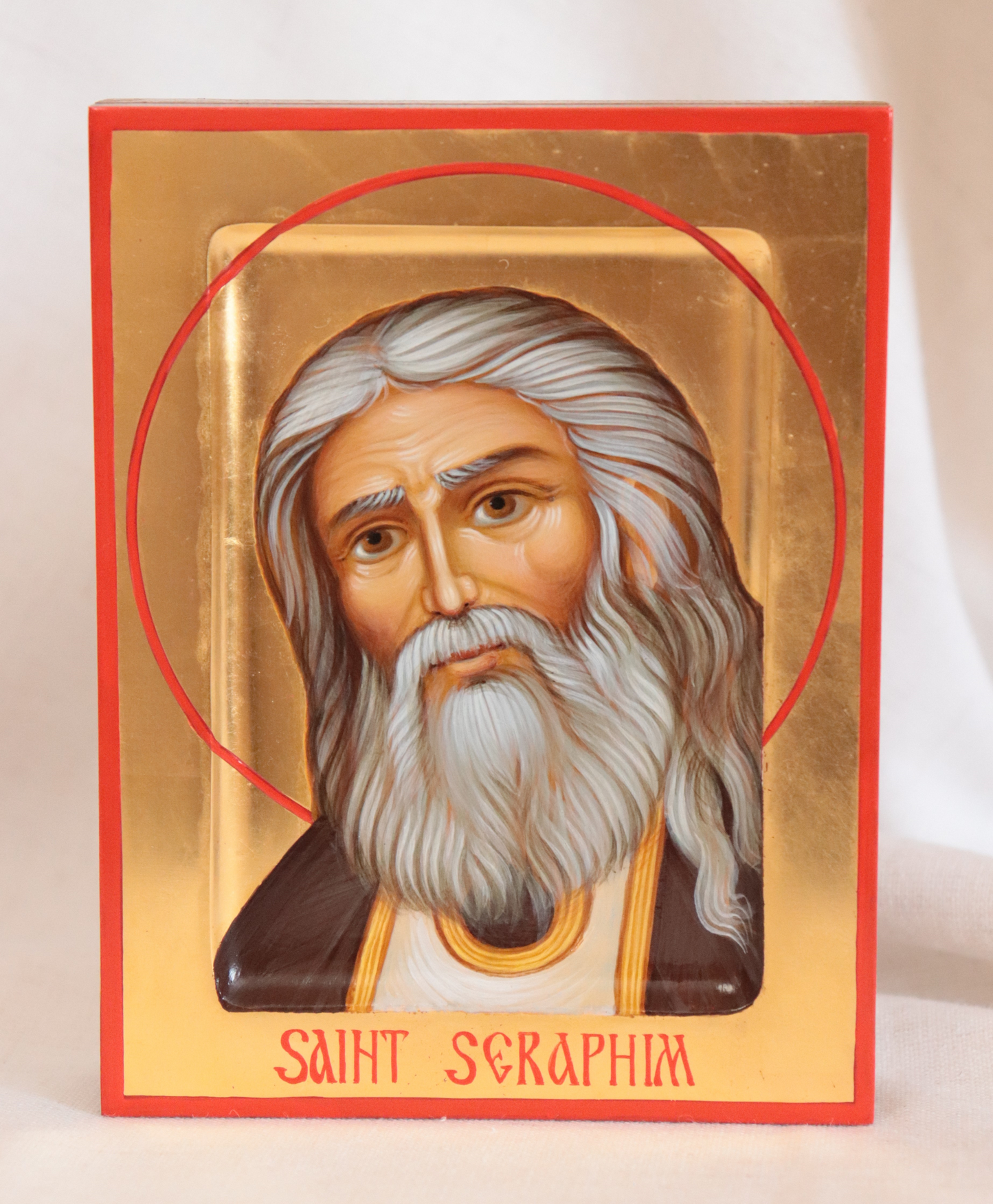 Hand-painted Icon of St. Seraphim of Sarov